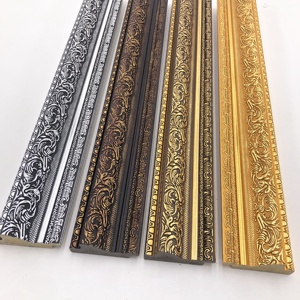 57*23mm Embossed Flower Plastic Picture Photo <strong>Frame</strong> Moulding for Mirror <strong>Frame</strong> <strong>Cheap</strong> Price - Product Image 3