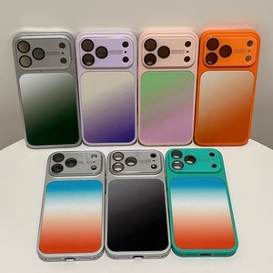Cover per cellulare alla moda, colorata, a forma quadrata per <span class=keywords><strong>iPhone</strong></span> 17 <span class=keywords><strong>Pro</strong></span> Max 16 15 14 <span class=keywords><strong>13</strong></span> <span class=keywords><strong>Pro</strong></span> Max, <span class=keywords><strong>protezione</strong></span> fotocamera antiurto - Product Image 1