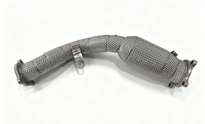 Tuyau d'échappement personnalisé en usine pour Audi A4 <span class=keywords><strong>A5</strong></span> B8 B8.5 2.0T, tuyaux d'échappement tuning en acier inoxydable SS304, tuyau de test à haut débit, son de qualité - Product Image 3