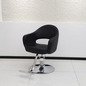 Chaises de barbier vintage noires Z Factory Furniture Salon Equipments, chaise de coiffure pour coiffeur - Product Image 6