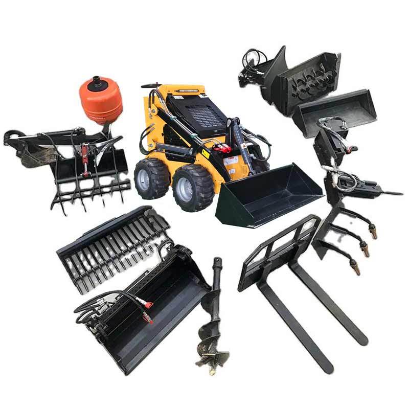 Free Shipping Small Skid Loader Multi