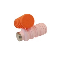 Bouteille d'eau pliable en silicone réutilisable, anti-fuite, avec logo personnalisé, 500 ml, qualité alimentaire, mousqueton inclus, pour la gym, le camping et la randonnée