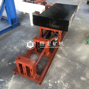 छोटे सोने की खनन गुरुत्वाकर्षण खनिज विभाजक टिन टंगस्टन सोने लैब हिटिंग टेबल मशीन बिक्री के लिए - Product Image 4