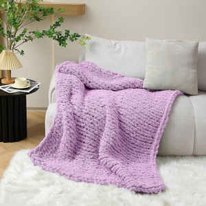 Fil de polaire corail populaire pour bébés, doux, tissé à la main, pour écharpe, haute résistance, recyclé et à motifs teints, vente en gros - Product Image 4