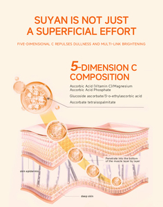 Crema Aclarante y Tonificante con <span class=keywords><strong>Cinco</strong></span> Vitaminas C, Maquillaje Aislante <span class=keywords><strong>de</strong></span> Grado OEM, Iluminadora y Nutritiva - Product Image 5