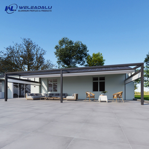 Pergola Pieghevole in Alluminio con Tetto Retrattile Motorizzato e Telecomando, Moderna e Resistente per Giardino, Prezzo all'Ingrosso di Fabbrica - Product Image 3