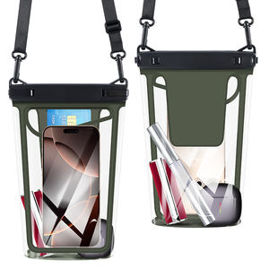 Sac transparent entièrement étanche en PVC 2L avec <span class=keywords><strong>barre</strong></span> à clip <span class=keywords><strong>de</strong></span> poche pour smartphone scellée pour les activités <span class=keywords><strong>de</strong></span> plein air décontractées - Product Image 1