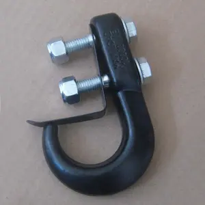 Trail Tow Hook with latch U.S. Type Forged Trailer Hook with Tongue Piece Car Tow Hook