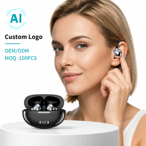 אוזניות ספורט אלחוטיות Ai-Q108 עם קליפס לאוזן, BT 6.1, בתוך האוזן, ANC, עמידות למים IPX5, הגברת בס, תצוגה דיגיטלית, מוזיקה ומשחקים - Product Image 2