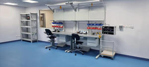 इलेक्ट्रीशियन आसान असेंबली मॉड्यूल कार्यशाला के लिए फैक्टरी मूल्य कार्य तालिका कंप्यूटर स्टैंड के साथ वर्कबेंच - Product Image 3