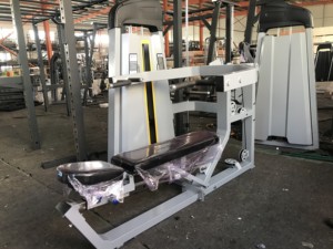 Équipement de fitness commercial, machine à presser multi-positions avec poids, pour l'entraînement de la force des épaules et de la poitrine en position assise, pour la musculation <span class=keywords><strong>du</strong></span> <span class=keywords><strong>haut</strong></span> <span class=keywords><strong>du</strong></span> <span class=keywords><strong>corps</strong></span> - Product Image 3