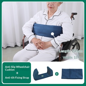 Coussin de soutien pour <span class=keywords><strong>fauteuil</strong></span> <span class=keywords><strong>roulant</strong></span>, en forme d'arc pour personnes âgées, avec éponge de nettoyage détachable, empêche le basculement, soutient les côtés, maintient une posture stable - Product Image 3