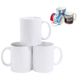 De <span class=keywords><strong>calidad</strong></span> superior 11oz blanco <span class=keywords><strong>AAA</strong></span> de sublimación de cerámica taza de café taza de la sublimación - Product Image 1