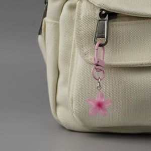 Llavero de Resina Impermeable con Flor de Sakura para Mujeres y Niñas, Bonitos Colgantes Transparentes de Colores para Bolsos - Product Image 3