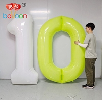 Ballons Chiffres Géants Personnalisés Colorés 2027 de 78 Pouces en Nylon PA+PE 2m Laminé pour Décorations de Fêtes, Nouvel An, Anniversaire, Hélium