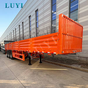 Semi-<span class=keywords><strong>remorque</strong></span> à plateau basculant <span class=keywords><strong>hydraulique</strong></span> à 3 <span class=keywords><strong>essieux</strong></span>, 12,5 m, 50 tonnes, à parois latérales, pour le transport de marchandises en vrac, vente chaude 2026 - Product Image 3