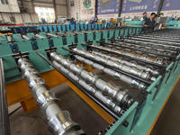 Couleur acier aluminium galvanisé métal trapézoïdal feuille de toiture rouleau formant la Machine tuile faisant des machines pour carreaux de panneau mural
