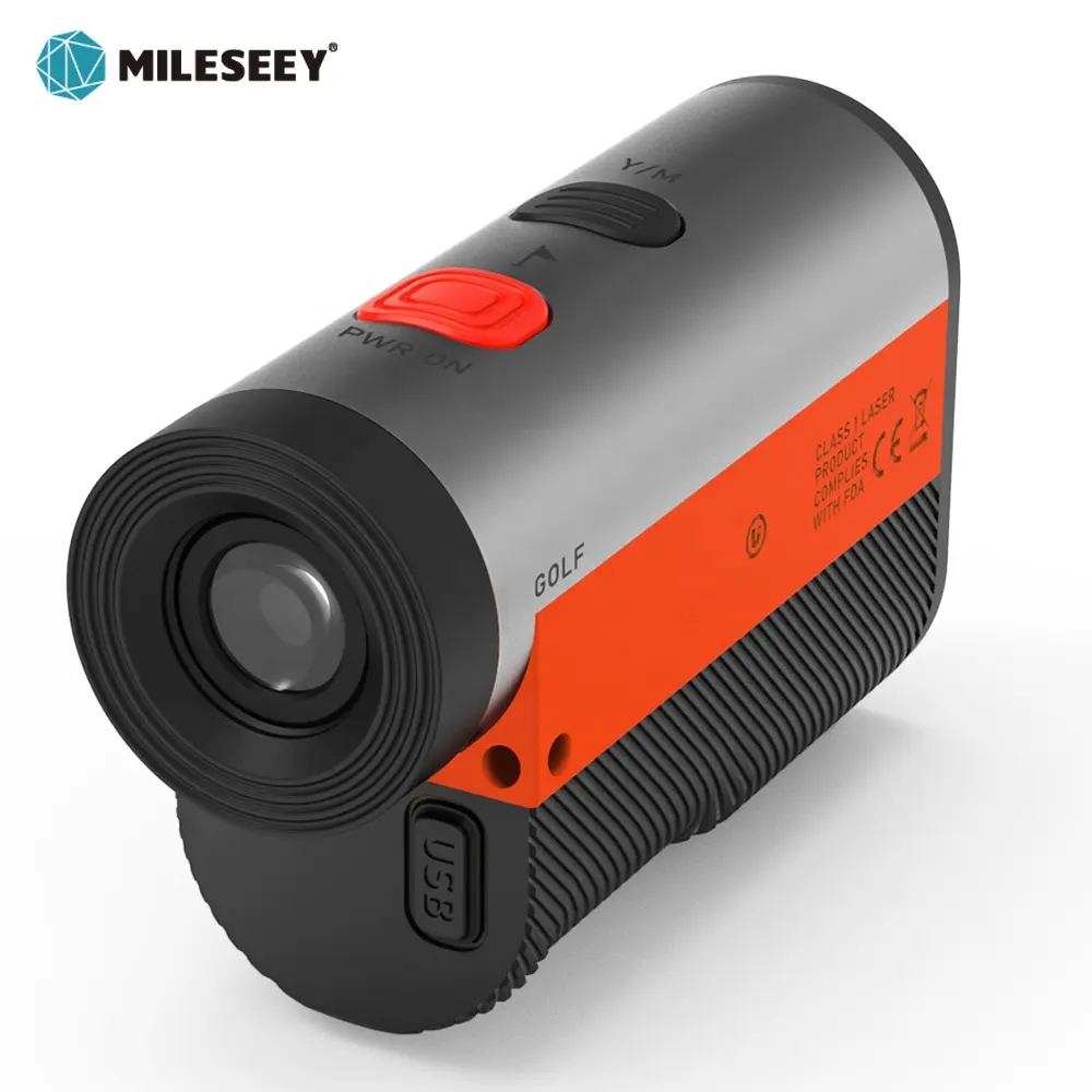 GPF12 Mileseey Magnetic Laser Distance Meter Hunting With Slope Golf Laser Rangefinder 600M