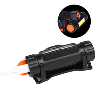 Mini Linterna Frontal LED Recargable USB COB+Q5 con Imán, Potente, para Caza, Correr, Senderismo, Trabajo