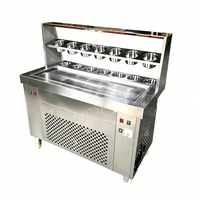 Nouvelle machine à crème glacée à 14 bacs, 3000W, avec boîte à lumière LED, garantie 1 an, pour les boutiques de desserts
