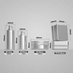 Custom Cosmetic <b>Bottles</b> Travel Size Cosmetic <b>Bottles</b> Intended for Shampoo, Shower Gel, and Similar Liquid Products. - Product Image 2