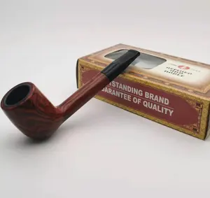 For Men's Gift Attractive Portable Type Wooden Pipe smoking accessories pipe 667