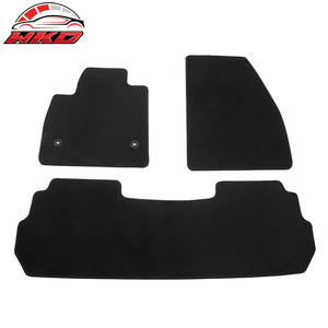 Tapis de sol pour Cadillac XT5 17-24, velours noir, avant et arrière, sur mesure, antidérapants - Product Image 1