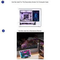 Moniteur Portable Usb-C Ips Panel 1280X800 Moniteur Lcd 8 pouces pour moniteur de boîtier Pc, écran secondaire, thème intégré Cpu Gpu