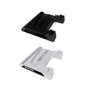 Support de ventilateur de refroidissement multifonctionnel pour <span class=keywords><strong>PS5</strong></span> /<span class=keywords><strong>PS5</strong></span> Slim Accessories <span class=keywords><strong>USB</strong></span> <span class=keywords><strong>HUB</strong></span> Storage Brackets Holder Charging Stand for <span class=keywords><strong>PS5</strong></span> Controller - Product Image 2
