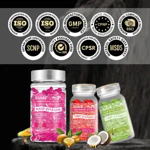 Grosir tonik penumbuh ulang rambut biji hitam minyak kastor Biotin <span class=keywords><strong>rosemary</strong></span> pertumbuhan minyak kelapa kapsul vitamin rambut - Product Image 1