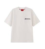 Camiseta Casual para Hombre 2026 con Pedrería, Ventilada, de Algodón Puro, Talla Grande, Estilo Retro, Exquisita y Transpirable