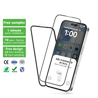 Aurey Wholesale, fabricant de protections d'écran pour téléphone portable anti-rayures et anti-statiques hd 2.5d 9h pour iPhone 14 15 16