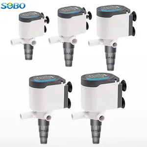 2022 SOBO New Design Upgraded Version Aquarium White 3 in 1 Submersible Water Filter Pump Power Head Series