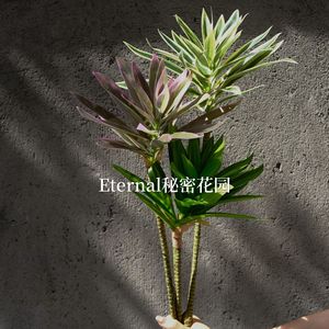 Jardín Secreto, Pared de Plantas Artificiales de Estilo Natural, Plantas en Maceta para Decoración del Hogar y Bodas - Product Image 3