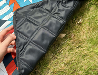 Nouvelle tapis de plage pliable et portable, imperméable et anti-sable, pour camping, randonnée, pique-nique, avec sac de transport facile