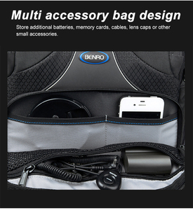 Túi Đựng Máy Ảnh Nhỏ Gọn Đeo Một Bên Vai BENRO Tương Thích Với Máy Ảnh Không Gương Lật DSLR Canon <span class=keywords><strong>Nikon</strong></span> Sony Leica Pentax SLR - Product Image 5