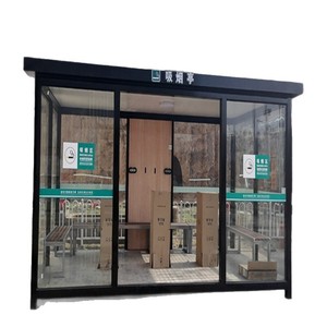Refugio para Fumadores de PVC, Área de Descanso Portátil para Exteriores, Construcción Basada en las Necesidades - Product Image 4