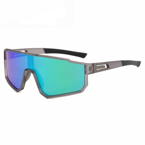 แว่นกันแดดทรงสปอร์ตเลนส์ชิ้นเดียวขนาดใหญ่สำหรับกีฬากลางแจ้ง ป้องกันรังสียูวี 400 โพลาไรซ์ Cat3 - Product Image 6