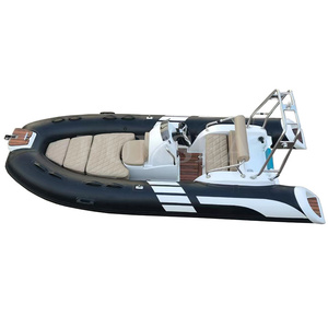 Sườn Thuyền Bơm Hơi Cứng Bằng Sợi Thủy Tinh Hypalon PVC Màu Đen 13 Feet 3.9 MÉT 4 Người Kiểu Mới 390 - Product Image 3