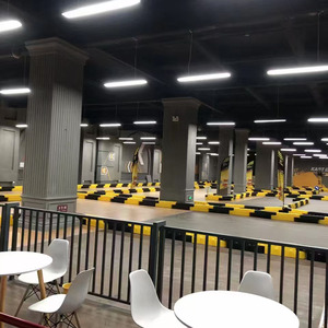 Barrière de karting de haute qualité, vente chaude, durable, en plastique rotomoulé, barrière routière et de circulation - Product Image 3