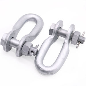 Étrier en U et manille en D en acier inoxydable 304 de qualité industrielle, en alliage de titane, zingué HDG sur mesure, matériel direct usine - Product Image 2