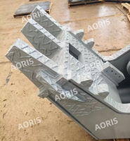 Concasseur hydraulique de béton AORIS à forte force de mastication, broyeur de démolition pour excavatrice de 9 à 16 tonnes