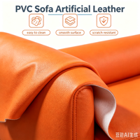 Tissu PVC anti-moisissure, résistant à l'eau et à l'usure, fourni par le fabricant d'origine, pour canapé, chaise et sellerie automobile