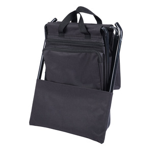 Chaise de loisirs <span class=keywords><strong>et</strong></span> de pêche pliante extérieure portable avec dossier comprenant un sac de rangement - Product Image 6