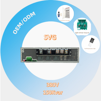 [Alimentation Efficace] Stabilisateur de Tension 150kvar 4L SVG en Acier Galvanisé Durable IP54 avec Système de Surveillance Tactile pour Usine