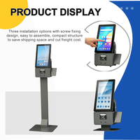Terminal Punto de Venta de Autoservicio de 15.6 Pulgadas, Sistema POS Android, Pantalla Táctil, Escáner de Código de Barras, para Farmacias y Supermercados