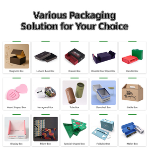 Biểu tượng tùy chỉnh handmade sang trọng bìa ngăn kéo hộp vành đai - Product Image 2