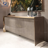 Table console moderne luxe pour hôtel Villa meubles haut de gamme salon entrée décorative couloir contrôle porche Table
