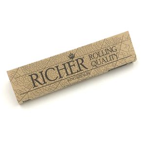 Luxury Custom Rolling Paper 3-in-<b>1</b> <b>Set</b> Filter Tips Rolling Tray Grinder 13GSM Ultra Thin Natural Arabic Gum 32 Leaves OEM - Product Image 5