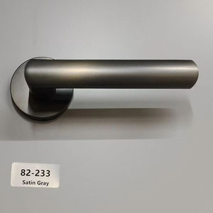 Manijas de Puerta Redondas de Acero Inoxidable - Product Image 1